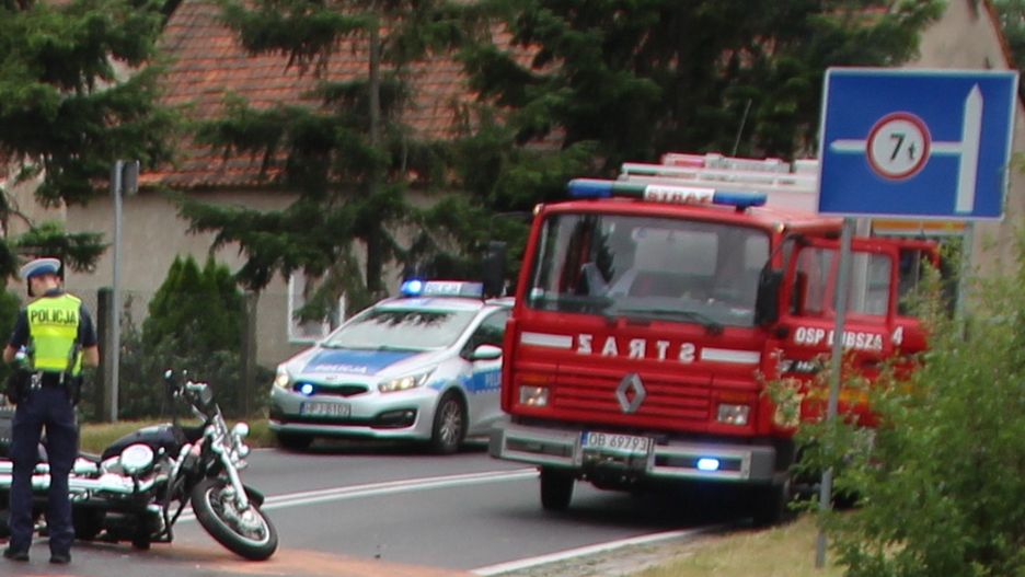 Wypadek w Rogalicach