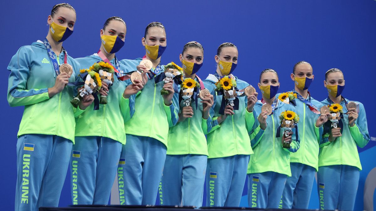 Zdjęcie okładkowe artykułu: Getty Images /  / Na zdjęciu Alina Shinkarenko wraz z koleżankami z reprezentacji