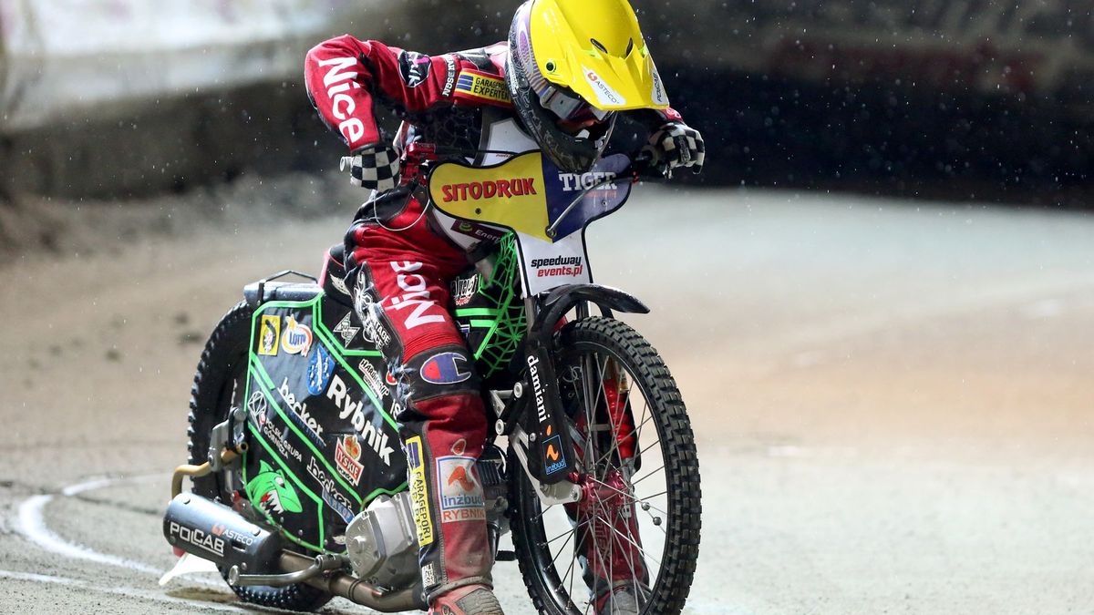 WP SportoweFakty / Łukasz Trzeszczkowski / Kacper Woryna w finale Złotego Kasku.