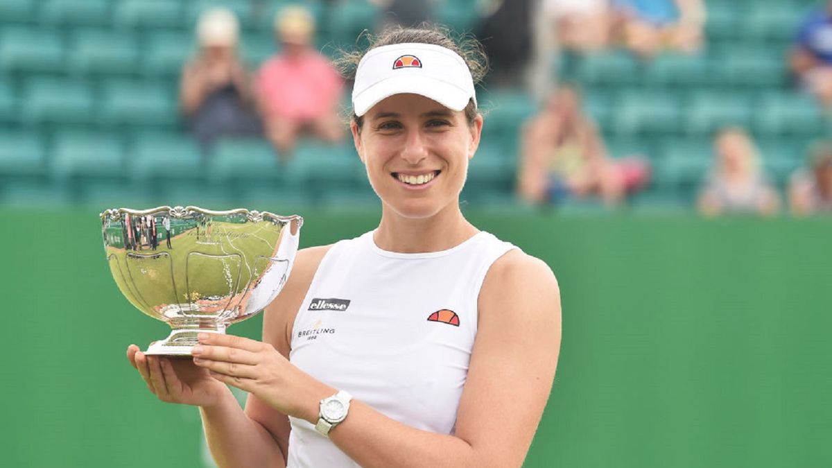 Getty Images / Nathan Stirk / Na zdjęciu: Johanna Konta, mistrzyni Viking Open Nottingham 2021