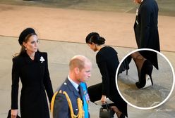 Uklęknęła przed trumną. Symbol na podeszwie wywołał zamieszanie