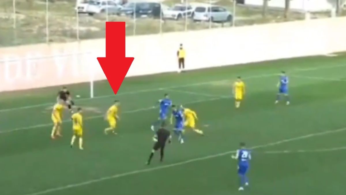 Zvonko Ceklić nie przeszkodził przeciwnikowi w strzeleniu gola