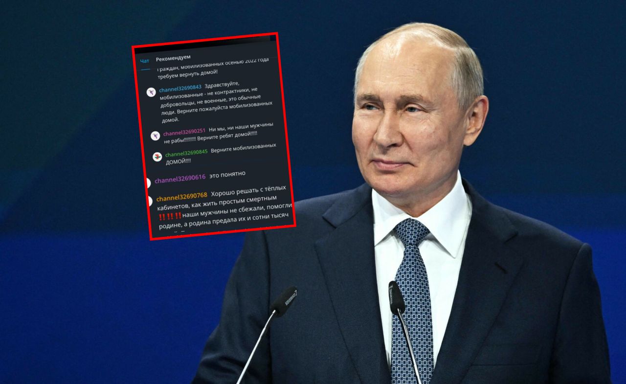 Lawina oburzenia w Rosji po przemówieniu Putina. Pełno komentarzy