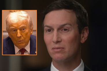 Donald Trump i Jared Kushner, fot. kadry z youtube'a