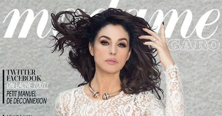 Monica Bellucci w koronkach