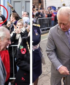 Król Karol III obrzucony jajkami. Jest nagranie