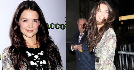Szczęśliwa i uśmiechnięta Katie Holmes (ZDJĘCIA)