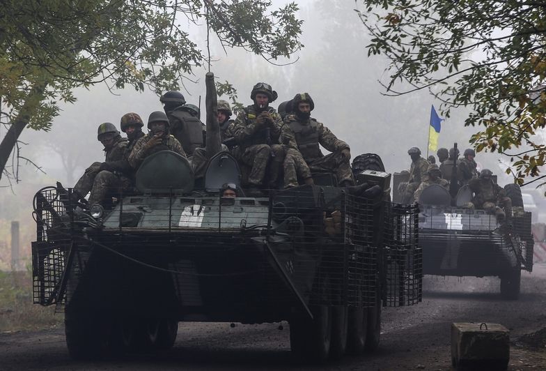 Wojna na Ukrainie. Separatyści nie kończą ostrzału w Donbasie
