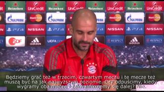Trener Bayern Monachium o zbliżającym się meczu z Manchesterem City