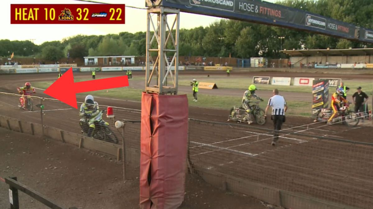 Facebook / British Speedway / Na zdjęciu: Max Fricke (z tyłu)