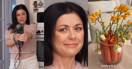 Szukacie inspiracji na Wielkanoc? Kasia Cichopek (nie) służy pomocą. Drylowała marchewki wiertarką, ale coś NIE WYSZŁO: "TROCHĘ ŚMIERDZI"