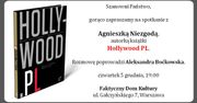 WARSZAWA: Spotkanie z Agnieszką Niezgodą