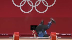 Co tam się stało?! Kuriozalny błąd Czecha podczas podnoszenia ciężarów