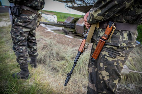 Szturm separatystów na ukraińskie pozycje w Donbasie