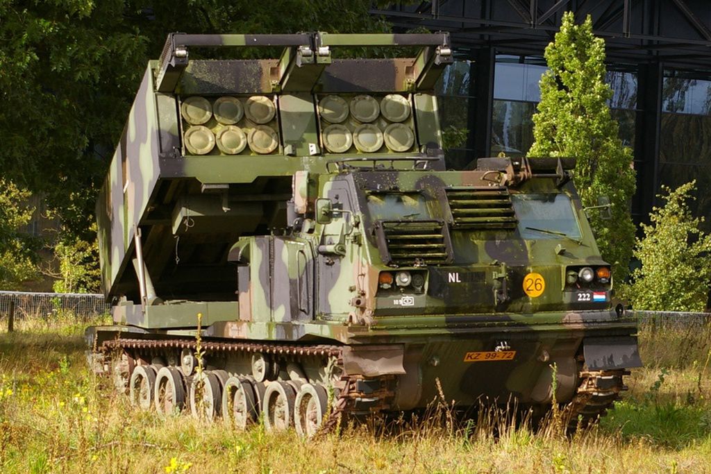 M270 MLRS launcher