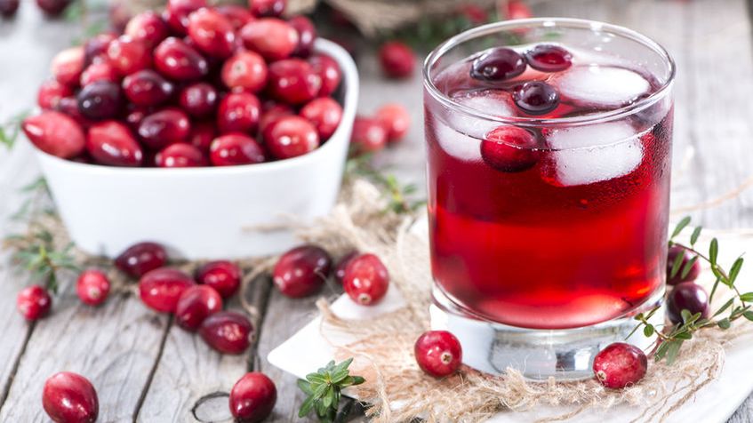 Sok żurawinowy 100% z witaminą C i wapniem