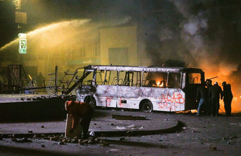 Protesty na Ukrainie. Ponad 200 osób rannych