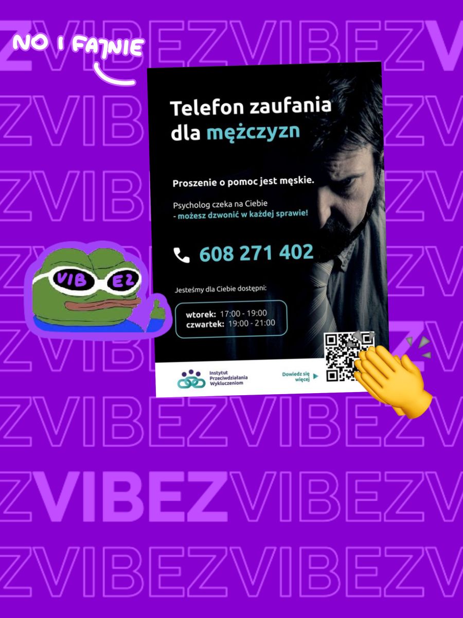 Telefon zaufania dla mężczyzn