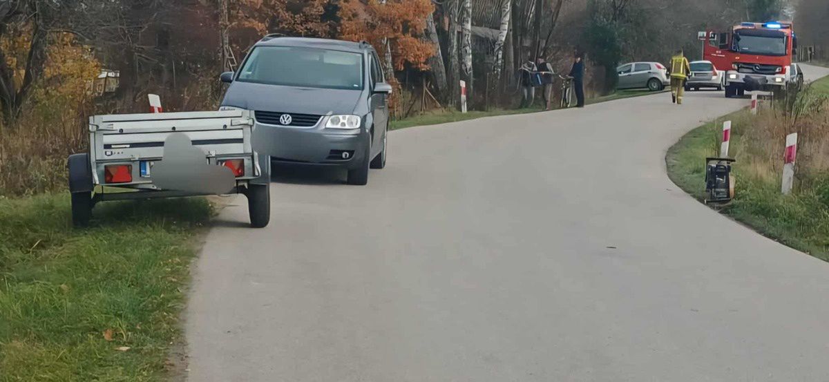 Ciepielewo: Wypadek przy wycince drzewa. Dwie osoby ranne