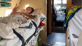 Dramatyczny wypadek 20-latka. Jest sparaliżowany