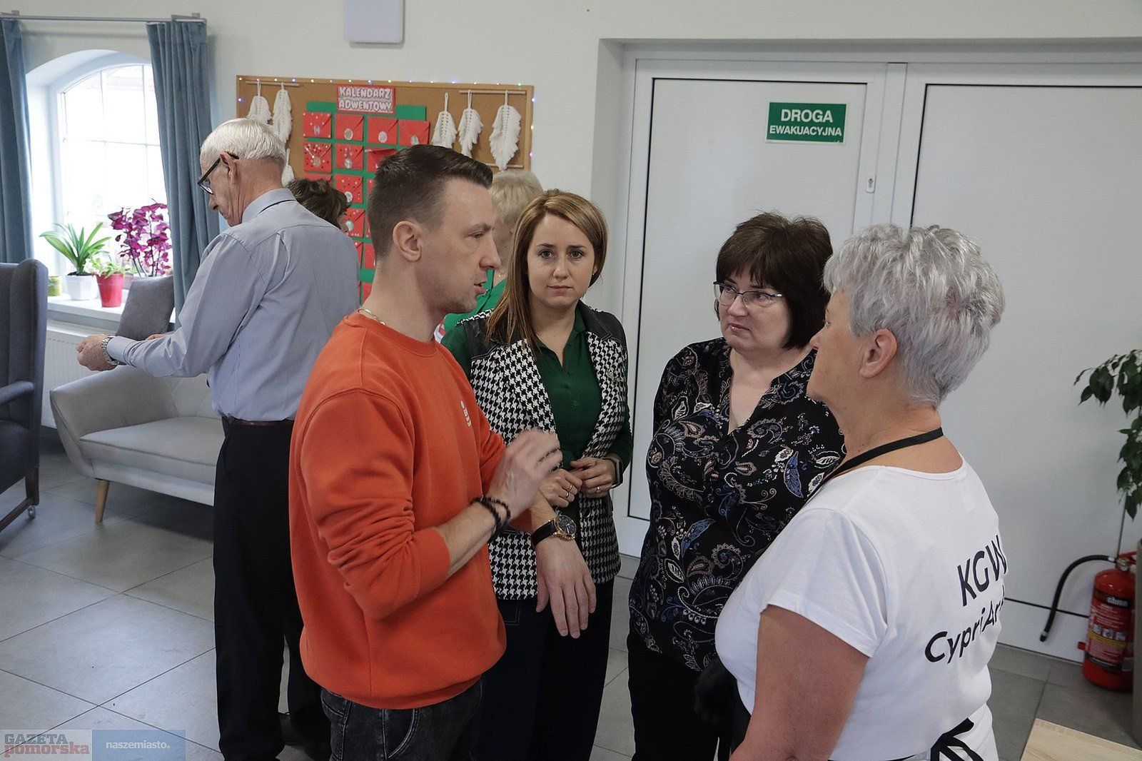 Mikołaj 2025 w Dziennym Domu Pobytu w Urszulewie gmina Fabianki