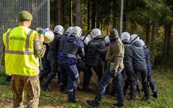 Tajemnicza grupa przy granicy z Łotwą. Przyznali się do incydentu