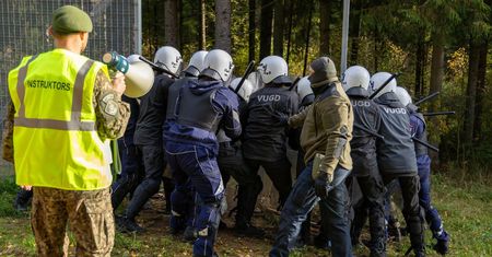 Tajemnicza grupa przy granicy z Łotwą. Przyznali się do incydentu