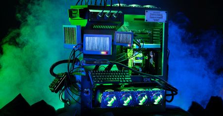 Marzy ci się PC w stylu Matrixa? Nvidia rozda trzy sztuki