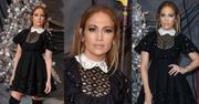 Jennifer Lopez promuje świąteczny film w stroju wyuzdanej pokojówki