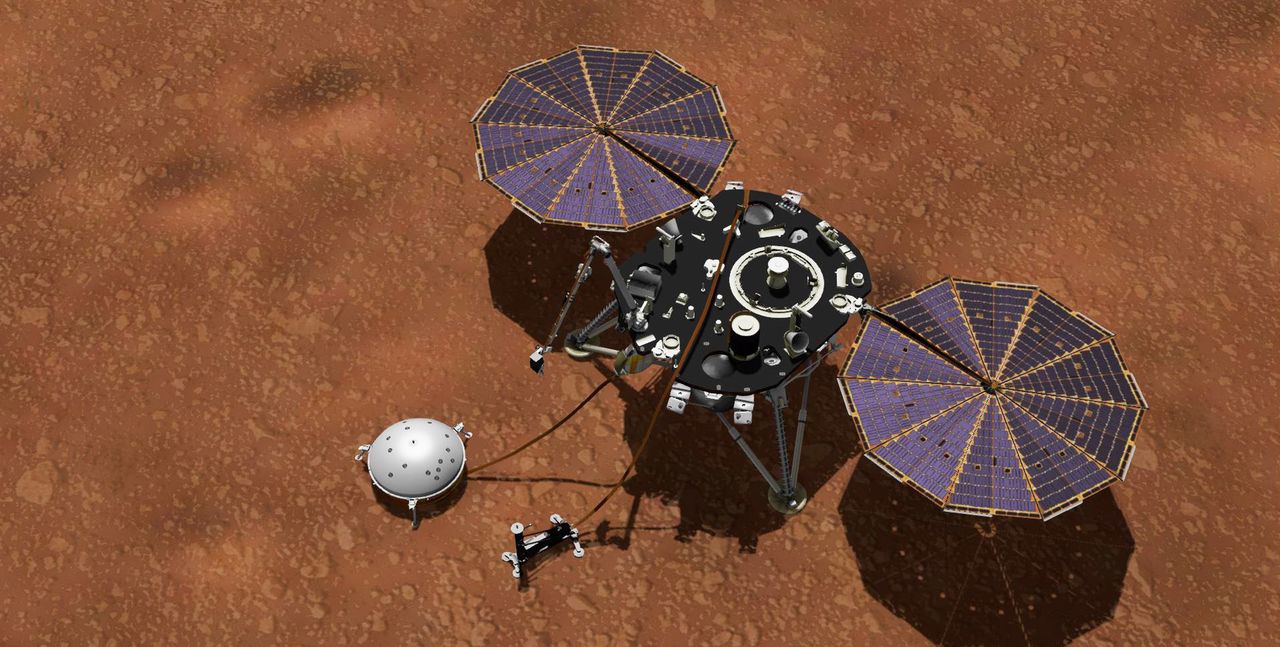 Sonda Insight, do której element stworzyła polska Astronika