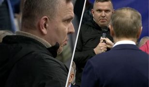 Incydent na spotkaniu z Tuskiem. Mężczyzna się zdenerwował, zaczął krzyczeć