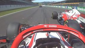 F1. Kuriozum w Alfie Romeo. Kierowcy zderzyli się ze sobą [FOTO]