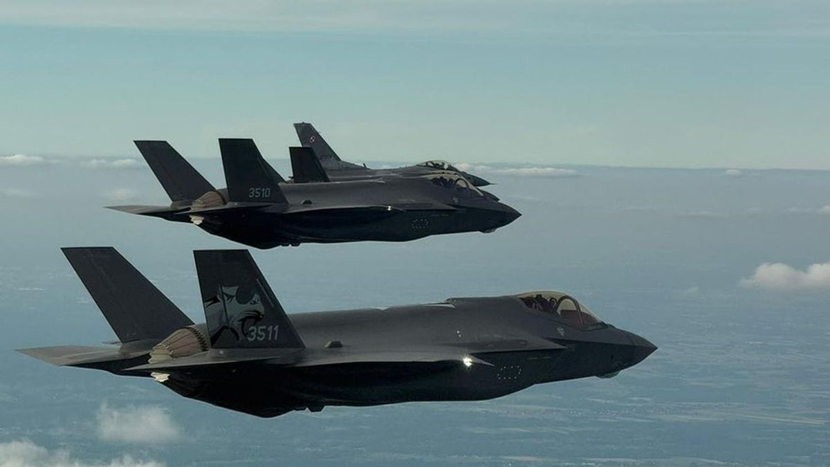 22 maja do Polski przyleciały trzy pierwsze myśliwce F-35