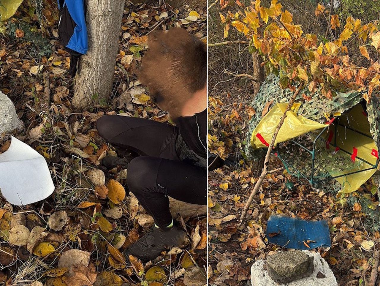 Nekla: Uprawiał konopie w lesie i suszył je w prowizorycznej szklarni. W dwa dni wpadł dwukrotnie