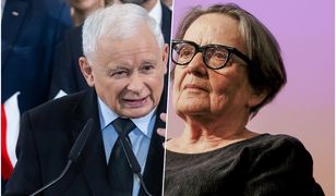 Holland dosadnie o "tchórzostwie" Kaczyńskiego. Zestawiła go z Putinem i Hitlerem