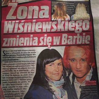 Michał Wiśniewski wyśmiał artykuł w Fakcie o Dominice Tajner
