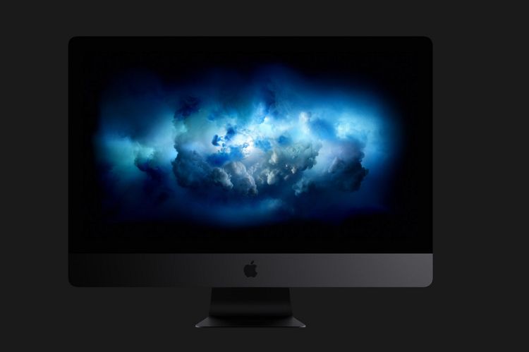 Potężny i drogi iMac Pro w kolorze „gwiezdnej szarości” na zdjęciach