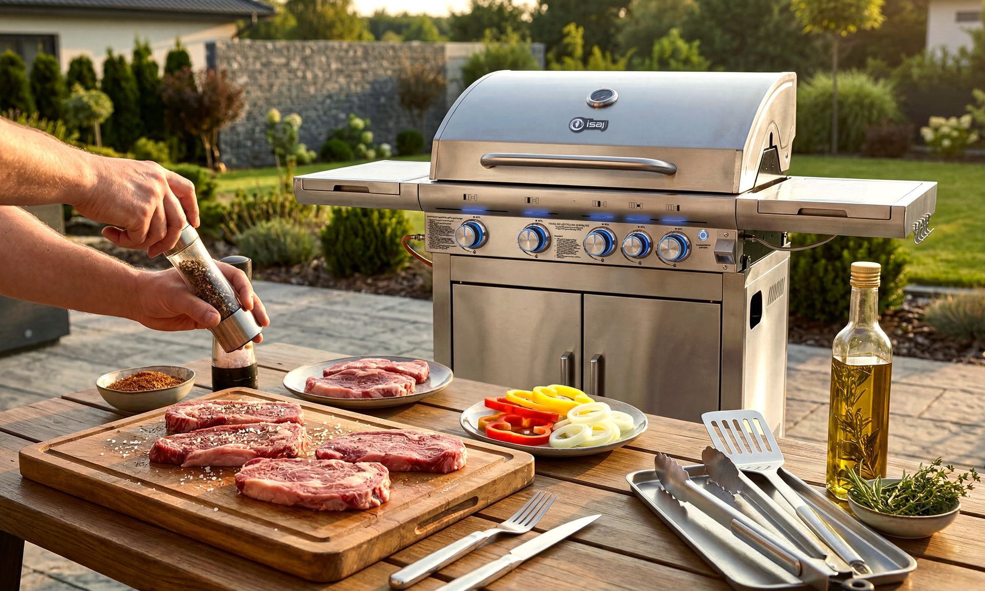 ISAJ HeatLord – grill gazowy do ogrodu i na taras polskiej marki