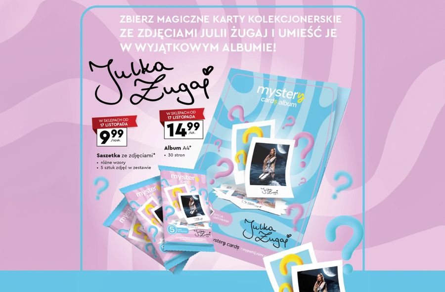 Karty kolekcjonerskie Julii Żugaj