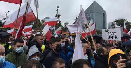 Protest rolników w Warszawie. Gotowi są sparaliżować całą Polskę