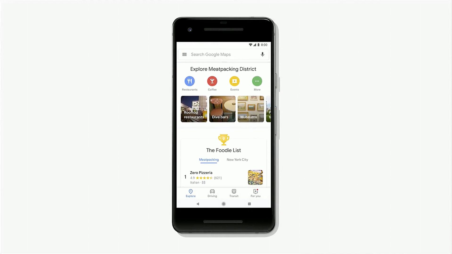 Mapy Google w odświeżonej odsłonie. Odkryjesz swoją okolicę na nowo 5