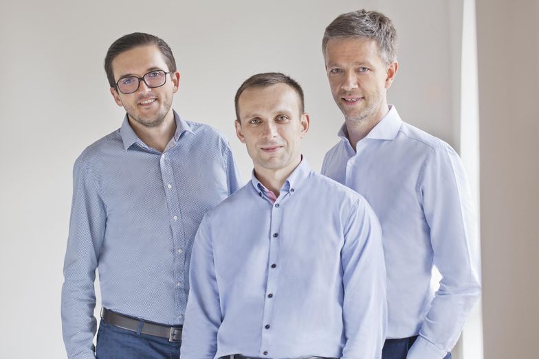 Zarząd DataWalk tworzą (od lewej) Krystian Piećko, Paweł Wieczyński i Sergiusz Borysławski.