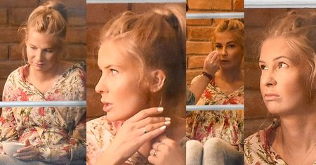 Ciężarna Edytka spędza dzień u wizażystki. Skąd ten smutek? (ZDJĘCIA)
