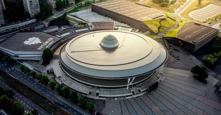 Katowice. Lodowisko w Spodku otwarte