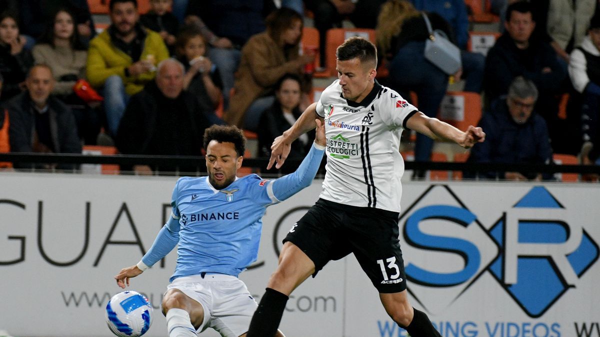 Zdjęcie okładkowe artykułu: Getty Images / Marco Rosi - SS Lazio / Na zdjęciu od lewej: Felipe Anderson i Arkadiusz Reca