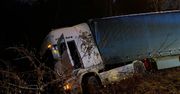 Zabrakło skali w alkomacie. Pijany kierowca ciężarówki spowodował groźny wypadek