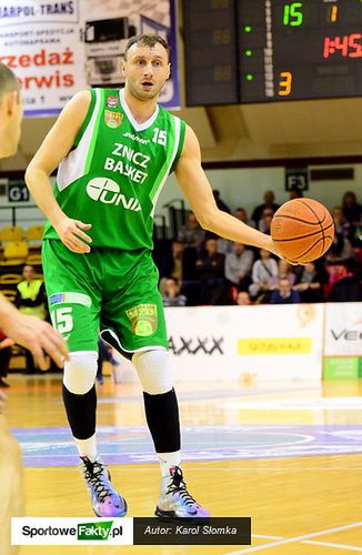 Linowski był jednym z najlepszych zawodników Znicza w niedzielnym meczu