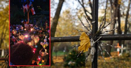 Zginął w Ukrainie. Tak wygląda grób polskiego żołnierza