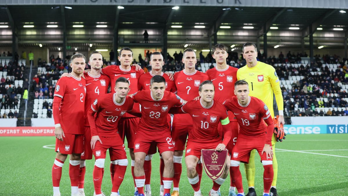 reprezentacja Polski przed wyjazdowym meczem el Euro 2024 z Wyspami Owczymi