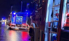 Wbiegła do płonącego mieszkania i uratowała sąsiada. Był pijany